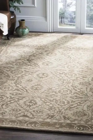 Direct From Factory Safavieh Anatolia Rug Collection AN583C - Ivory / Brown