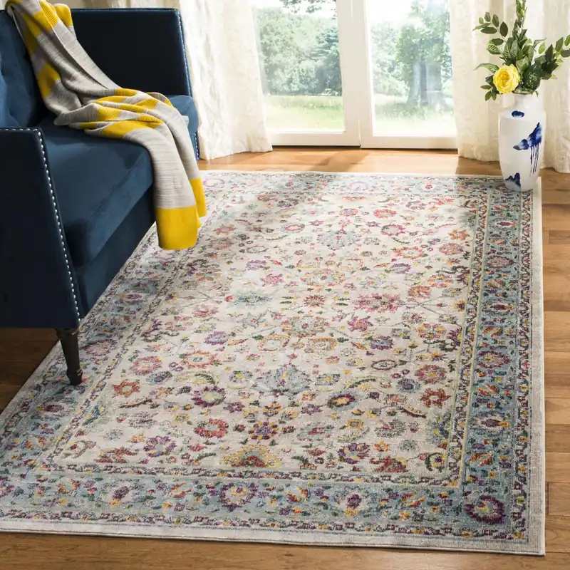Direct From Manufacturer Safavieh Merlot 100 Rug Collection Mer196A Cream Multi