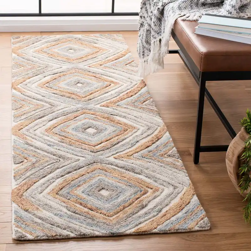 Safavieh Kilim Rug Collection KLM402D - Sage / Gold Low Price