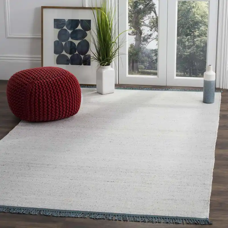 Safavieh Kilim Rug Collection KLM110A - Ivory / Grey Low Price