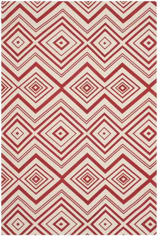 Safavieh Cedar Brook Rug Collection CDR142C - Ivory / Coral Direct From Factory