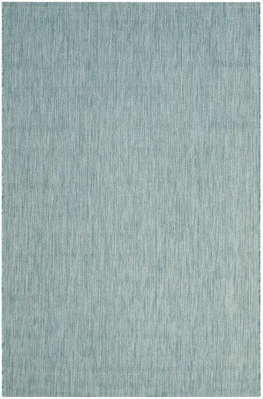 Contemporary Area Rug, CY8520-37122, 120 X 180 cm in Dark Aqua / Light Aqua Fresh Stock