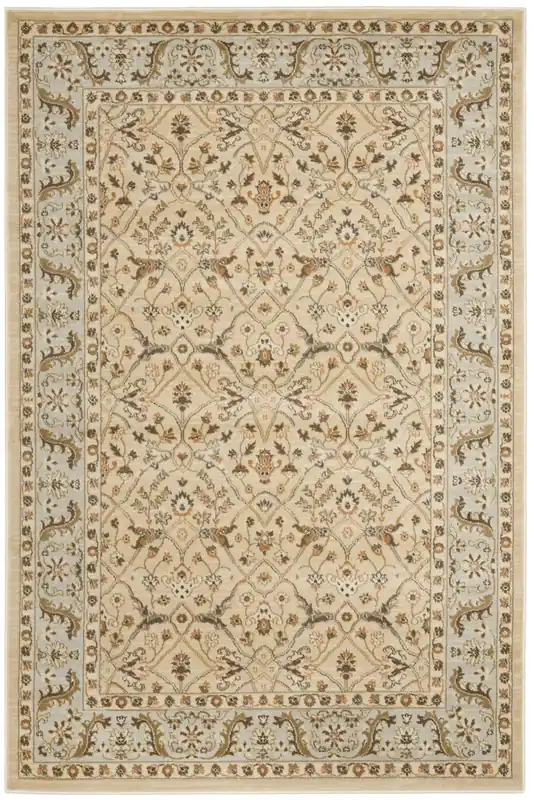 Reduced Price Soft & Sophisticated Area Rug, FLR126-1280, 160 X 230 cm in Ivory / Grey