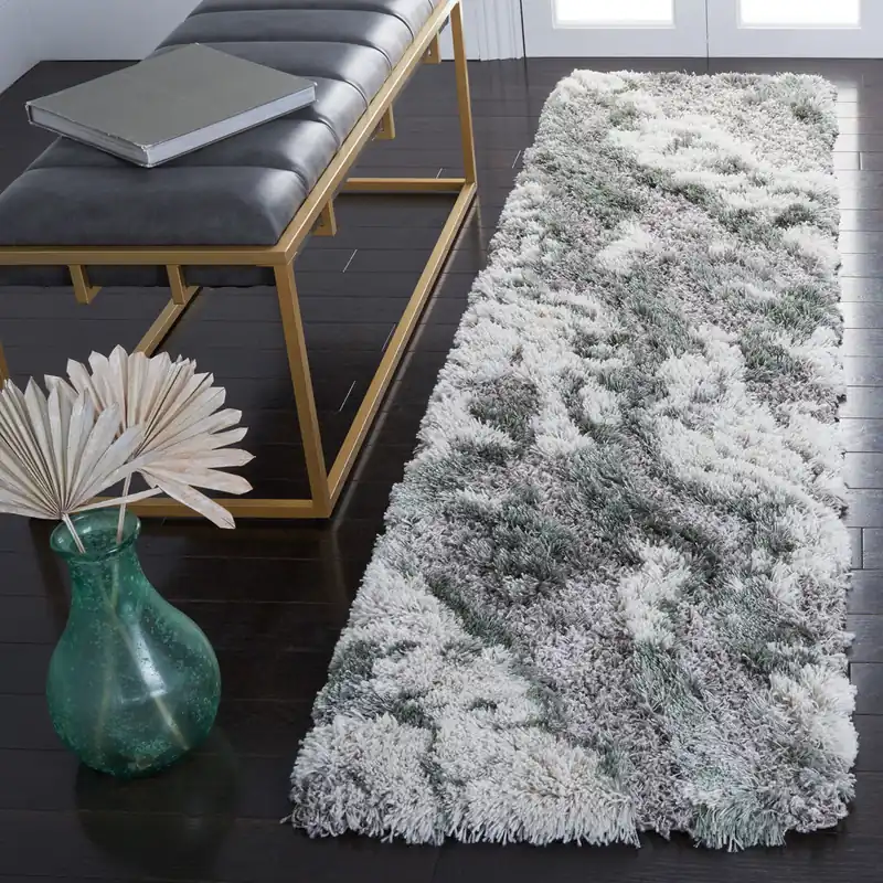 Bulk Order Safavieh Horizon Shag Rug Collection: HZN890Y-221 - Grey / Green