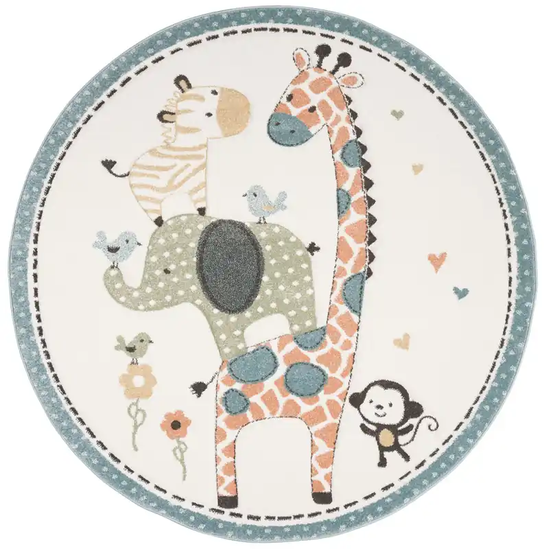 Safavieh Carousel Kids Collection, CRK120A-9 - Ivory Deal