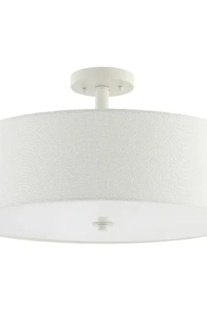 Safavieh Jolana Flush Mount, White Place Order