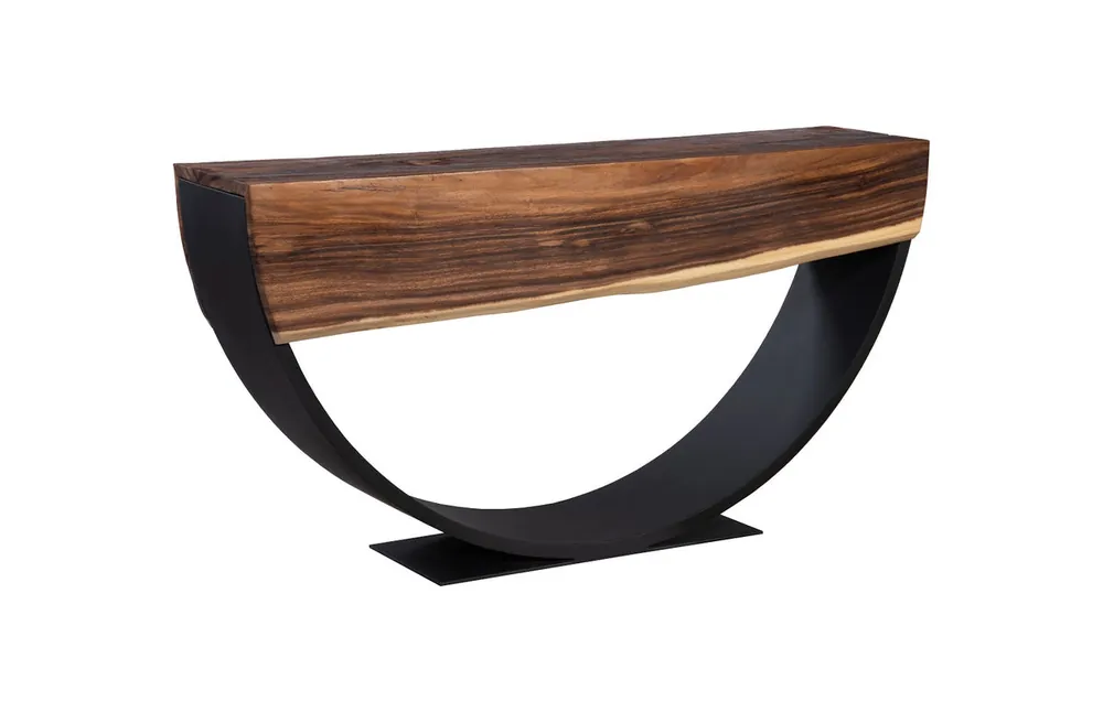 Arc Console Table, Natural, Double Sided | Phillips Collection - TH103724 Factory Price