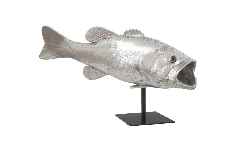 Large Mouth Bass Fish, With Stand | Phillips Collection - PH66612 Affordable