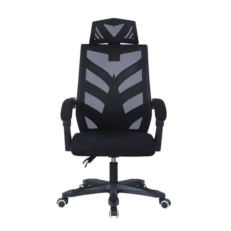 Contemporary Computer Chair w/ Headrest & Padded Arms | Modern Motion - 4009-CCH-BLK Hot Picks