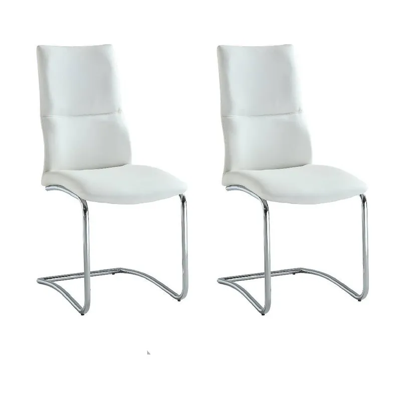 Don’t Miss Out Cantilever Curved-Back Side Chair | Modern Motion - PIPER-SC-WHT