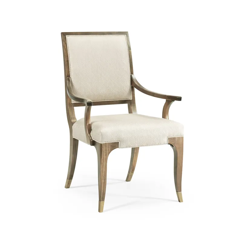 Limited Edition Hamilton Golden Amber Dining Arm Chair | Jonathan Charles Furniture - 496001-AC-PGA-F200