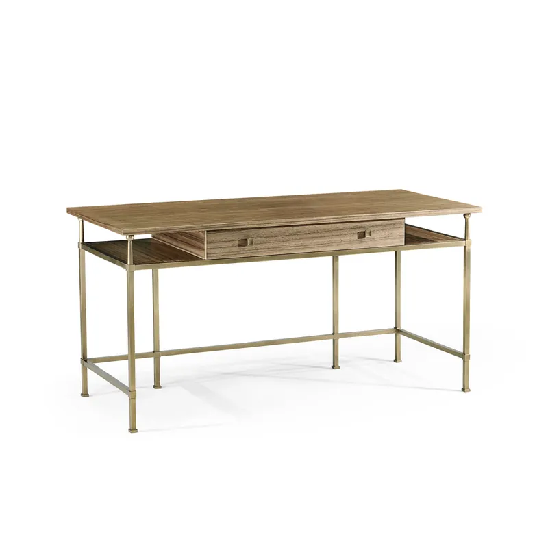 Hamilton Golden Amber Writing Desk | Jonathan Charles Furniture - 495991-PGA Money Back Guarantee