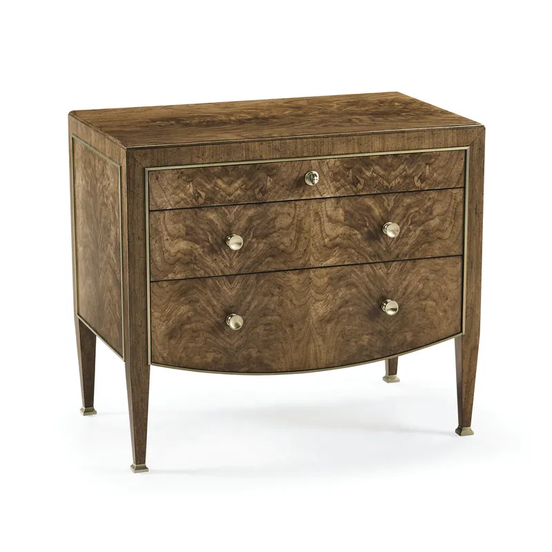 Hot Deal Barcelona Bedside Chest | Jonathan Charles Furniture - 496066-WBA