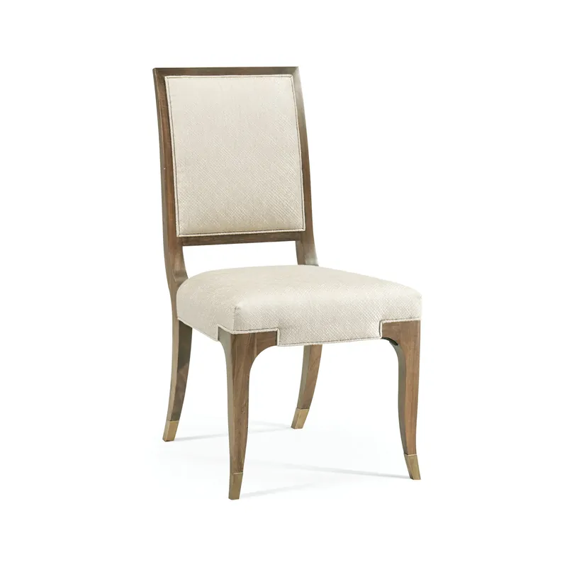Hamilton Golden Amber Dining Uph Side Chair | Jonathan Charles Furniture - 496001-SC-PGA-F200 Fast Shipping