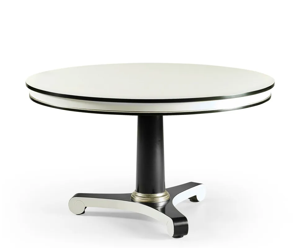 Direct From Manufacturer Reimagined Dipole Biedermeier 60" Dining Table | Jonathan Charles Furniture - 494776-60D-WDL