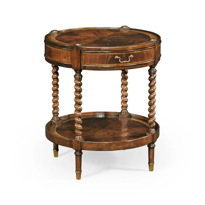 Regency Style Mahogany Round Side Table | Jonathan Charles Furniture - 492399-MAH Trending
