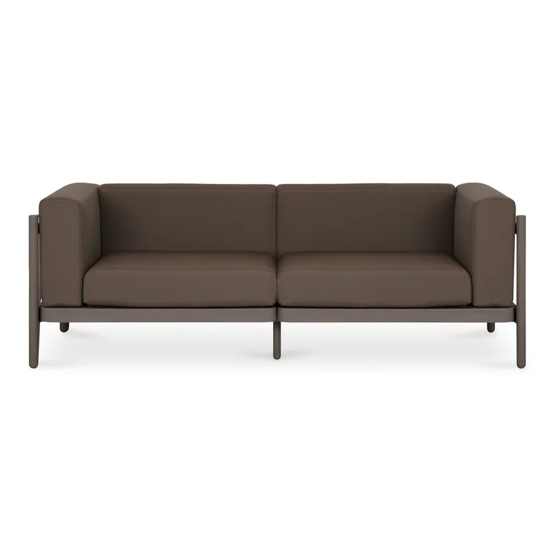Bulk Order Suri Outdoor 2-Seat Sofa Taupe | Moe's Home Collection - QX-1015-39-0