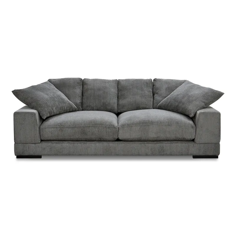 Plunge Sofa Charcoal | Moe's Home Collection - TN-1021-25 Free Shipping