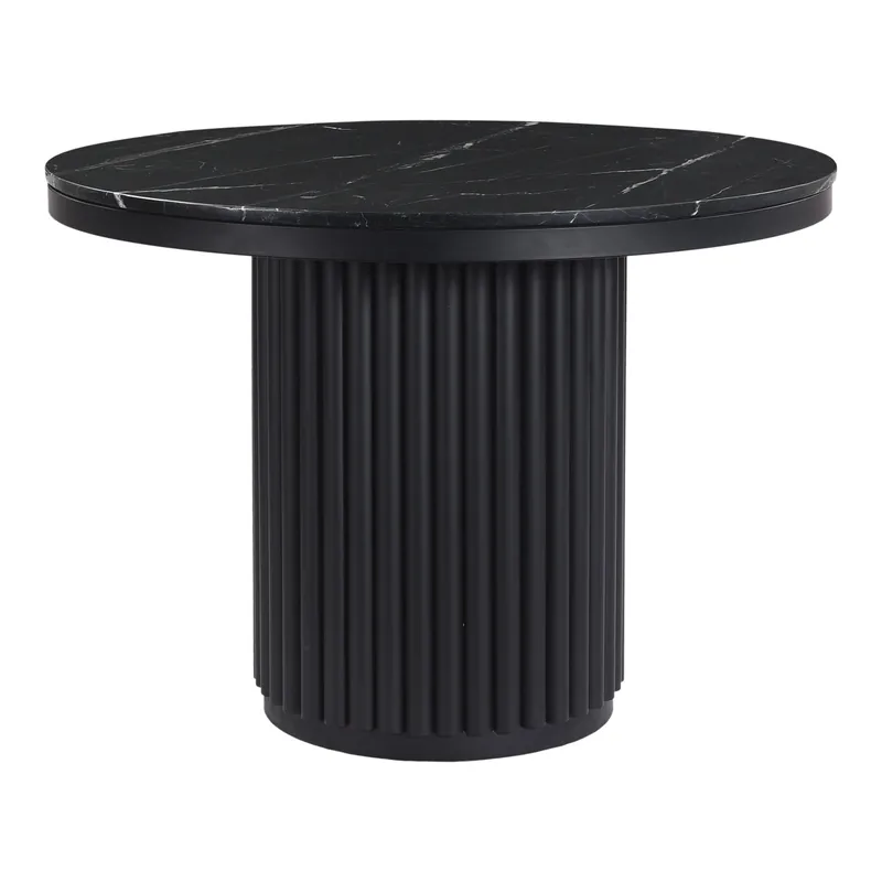Tower Dining Table Black Marble | Moe's Home Collection - JD-1034-02-0 Popular