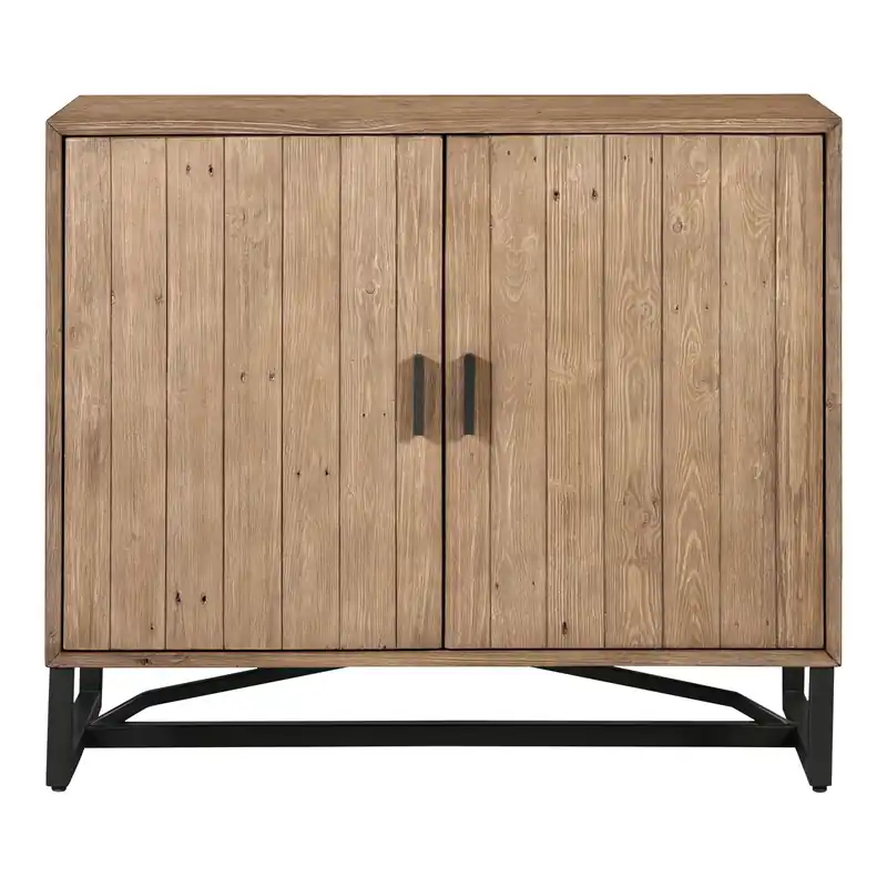 Sierra 2 Door Cabinet Natural | Moe's Home Collection - FR-1035-23 Limited Edition