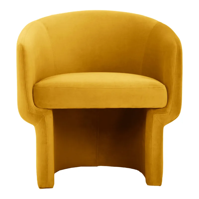 Luxury Franco Chair Mustard | Moe's Home Collection - JM-1005-09