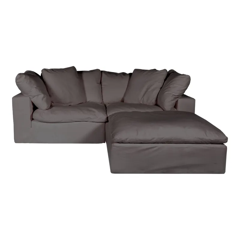 Best Price Clay Nook Modular Sectional Performance Fabric Light Grey | Moe's Home Collection - YJ-1009-29