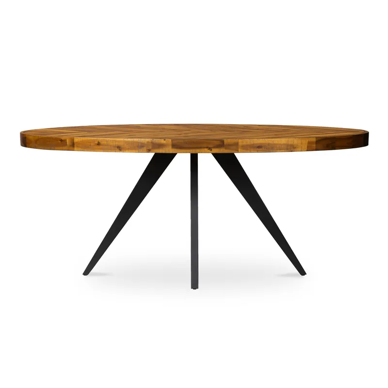 Parq Oval Dining Table Amber | Moe's Home Collection - TL-1019-14 Buy Direct