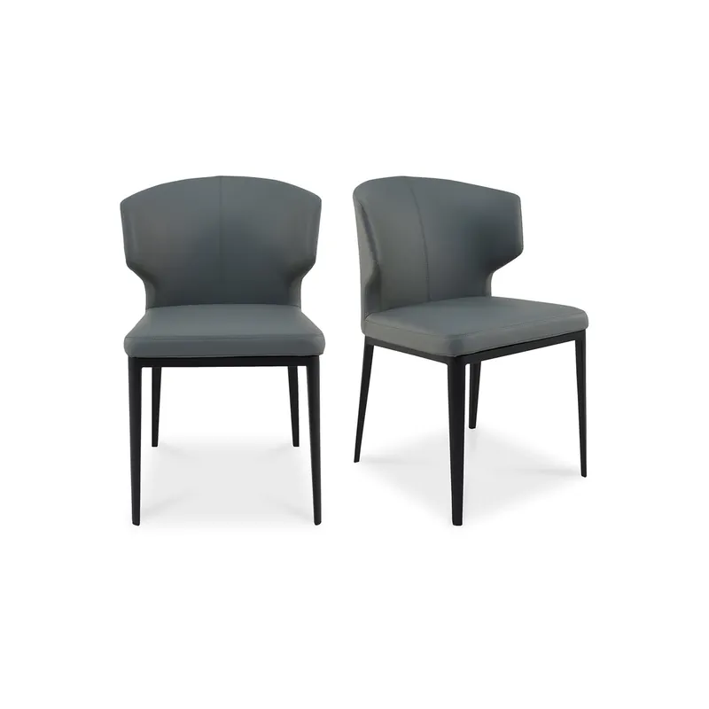 Reduced Price Delaney Dining Chair Grey-Set Of Two | Moe's Home Collection - EJ-1018-15