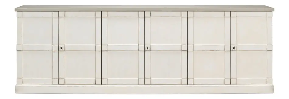 Luciana 6 Wood Drawers Buffet 112" | Sarreid Ltd - R04537T15W Best Choice