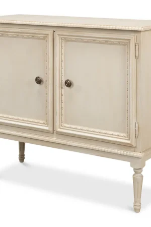 2 Door Sideboard Bright Lime White | Sarreid Ltd - R229-69 Buy Online