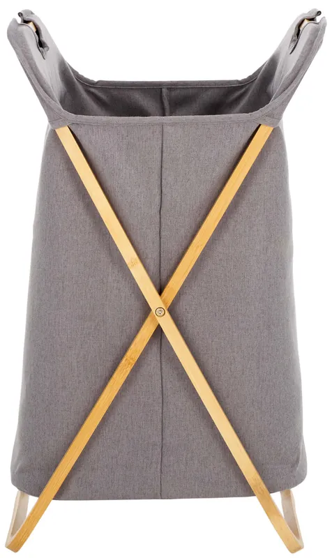 Safavieh Quinne Laundry Basket - Natural / Grey Mega Sale