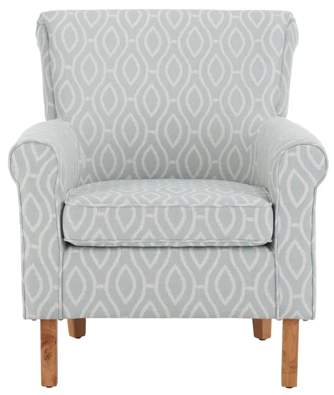 Reduced Price Safavieh Hazina Club Chair - Light Blue