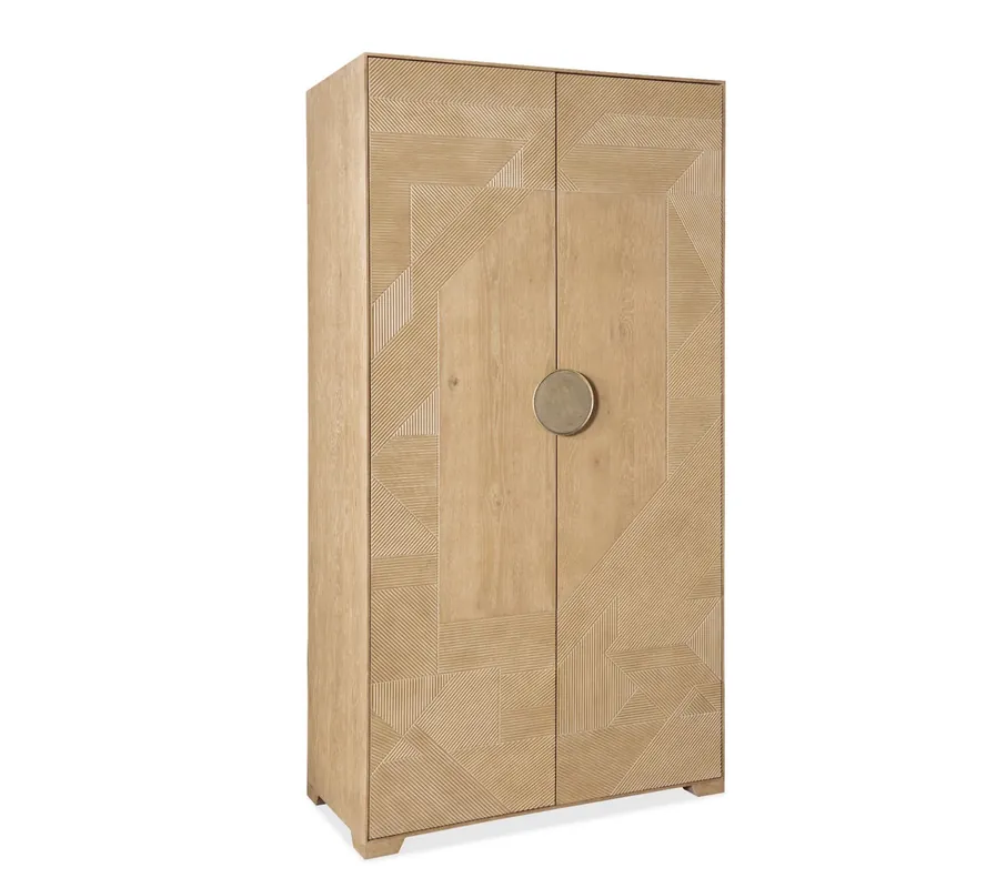 Retreat Split Rattan Wardrobe | Hooker - 6950-90013-80 One Day Deal