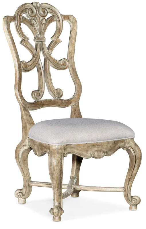 Castella Wood Back Side Chair | Hooker Furniture - 5878-75411-80 Budget