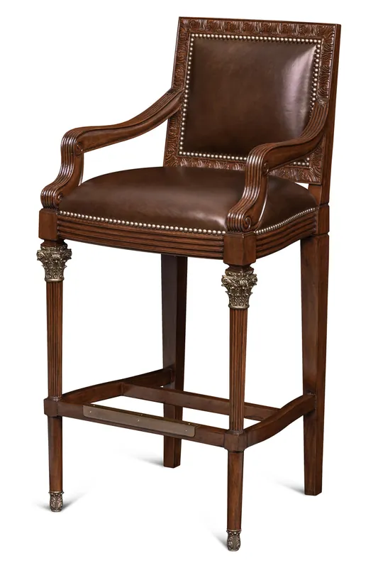 Quarter Bar Stool | Maitland Smith - 89-1501 Buy Online