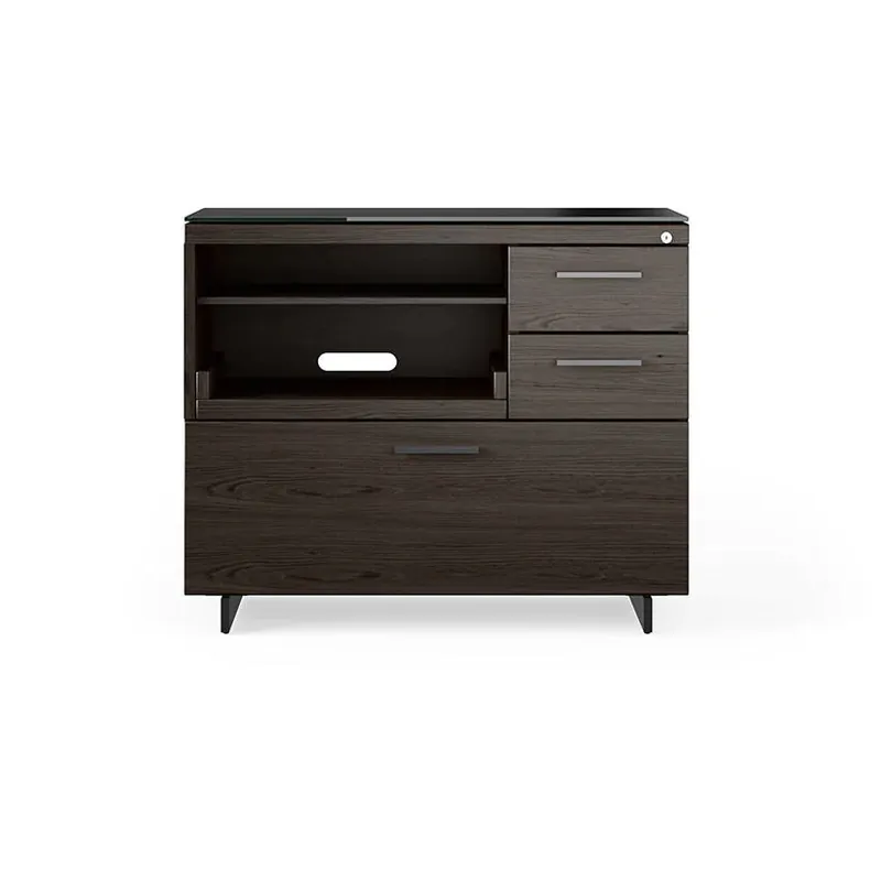 Wholesale Sequel 6117 Multifunction Storage & Printer Cabinet in Charcoal & Black | BDI Furniture- 6117 CRL/B