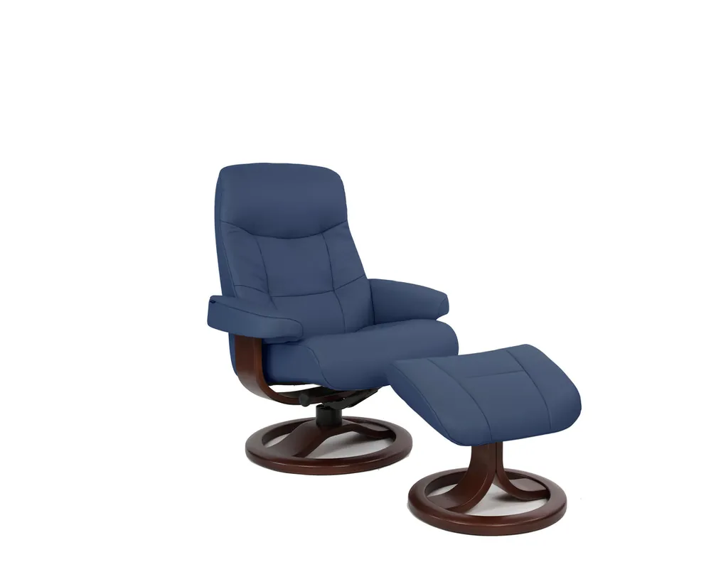 Cheap Comfort Collection - Muldal R Large Chair - NL Navy 192 R Frame Finish Below| Fjords - 896UPI-192