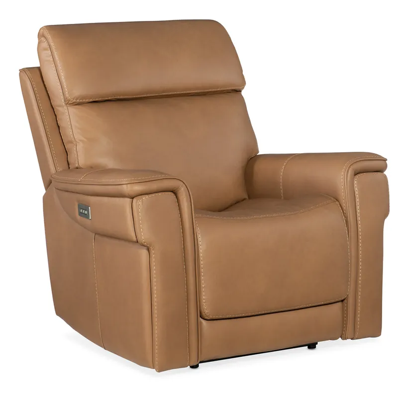 Lyra Zero Gravity Power Recliner with Power Headrest | Hooker Furniture - SS608-PHZL1-082 Money Back Guarantee