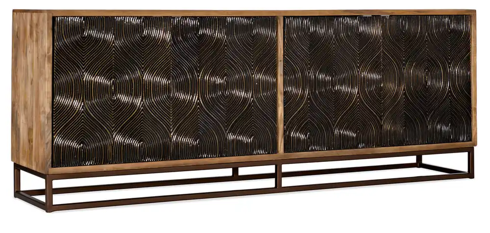 Swirl Door Entertainment Console | Hooker Furniture - 6344-55486-89 Buy Today