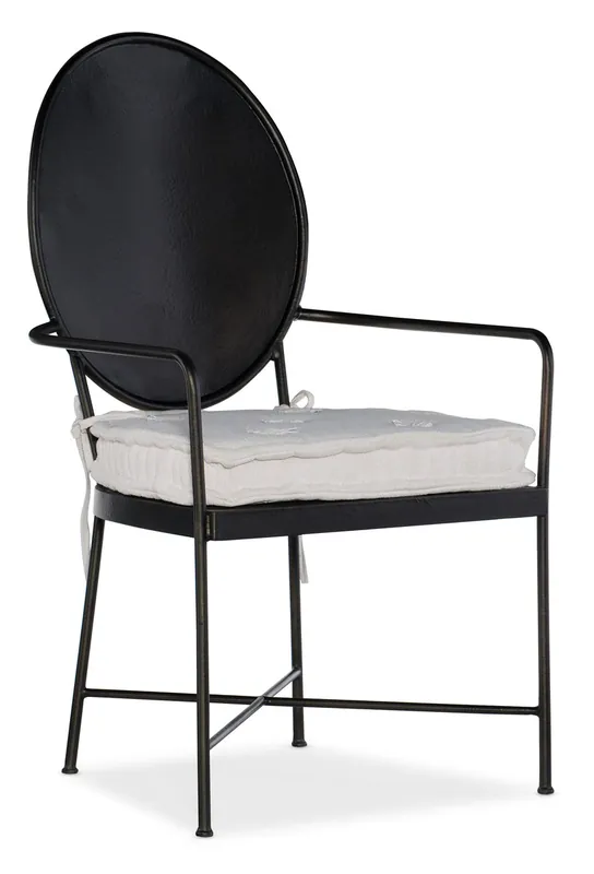Budget Ciao Bella Metal Arm Chair | Hooker Furniture - 5805-75400-89