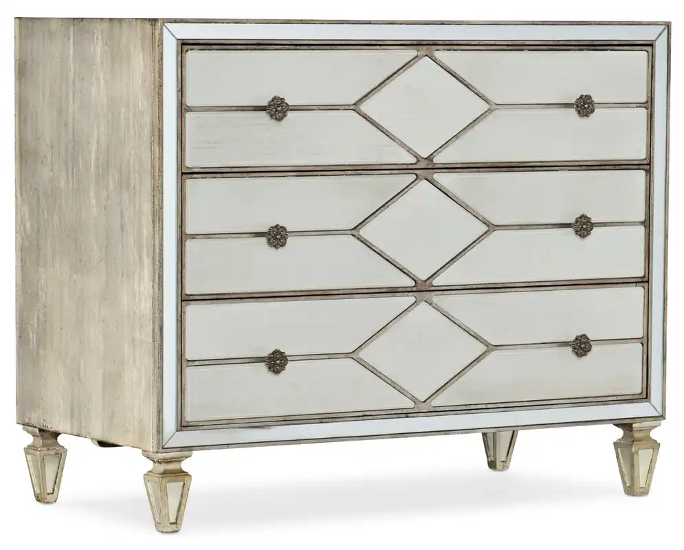 Sanctuary Queen of Diamonds Bachelorette Chest | Hooker Furniture - 5875-90017-95 Cheap