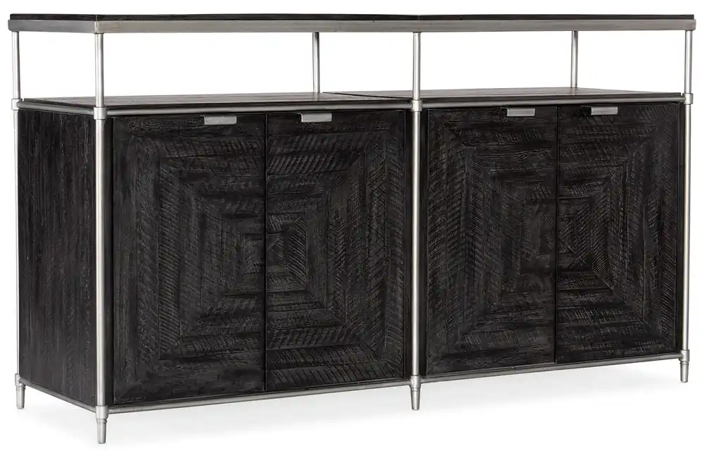 One Day Deal St. Armand Entertainment Console | Hooker Furniture - 5601-55460-BLK