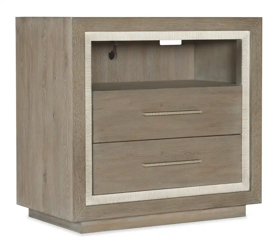 Affordable Serenity Balboa Two Drawer Nightstand | Hooker Furniture - 6350-90016-95