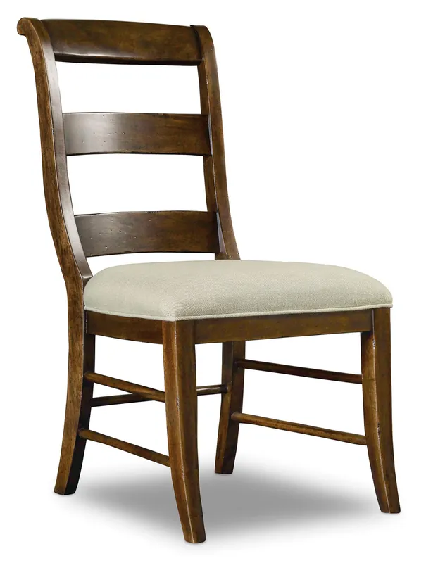 Archivist Ladderback Side Chair | Hooker Furniture - 5447-75710 Money Back Guarantee