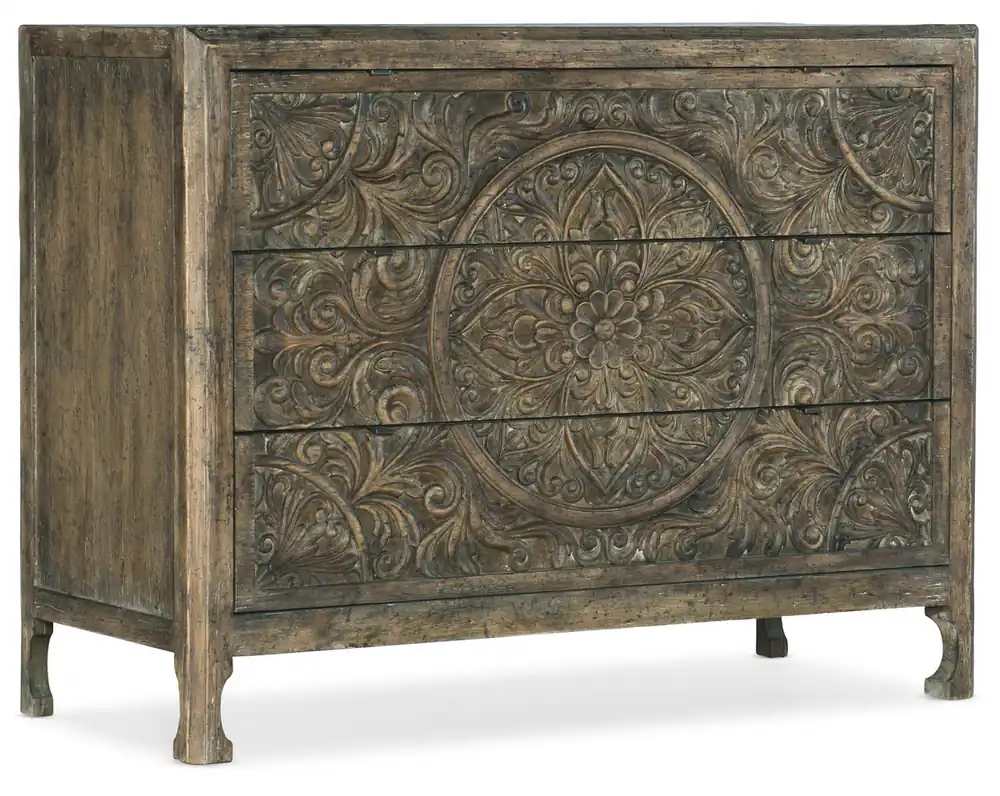 Affordable La Grange Lockhart Three-Drawer Accent Chest | Hooker Furniture - 6960-50007-80