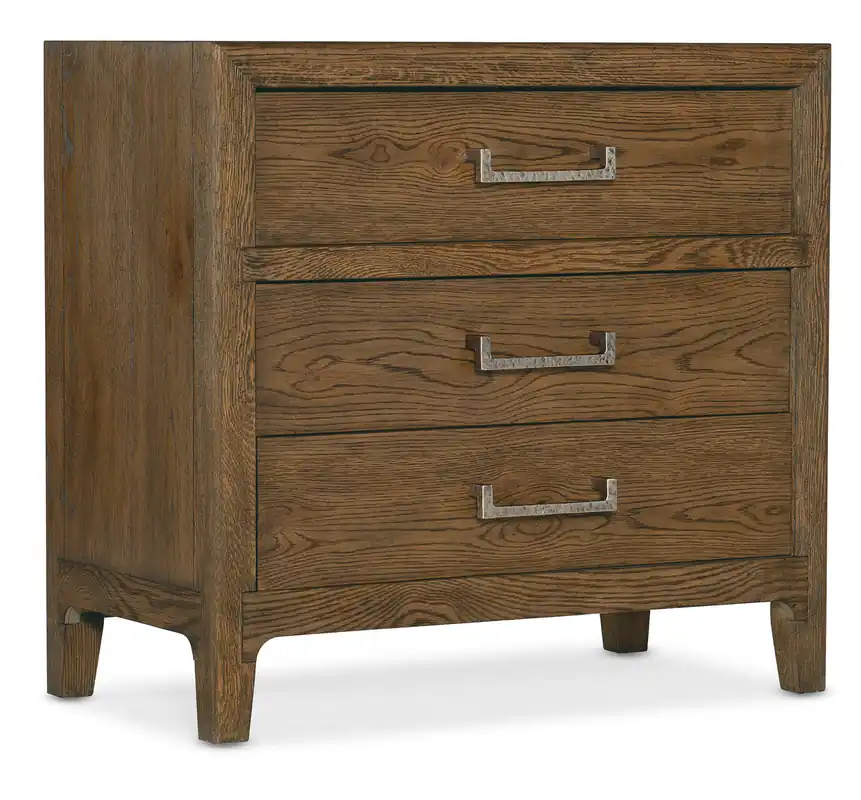 Chapman Three-Drawer Nightstand | Hooker Furniture - 6033-90016-85 Best Seller