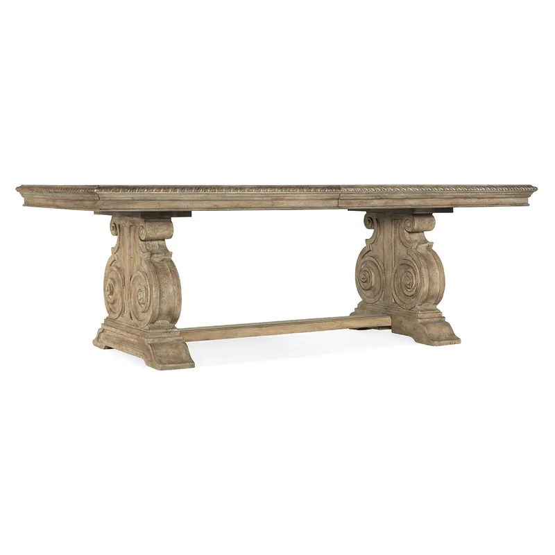 Castella Rectangle Dining Table w/2-20in Leaves | Hooker Furniture - 5878-75207-80 Grab Now
