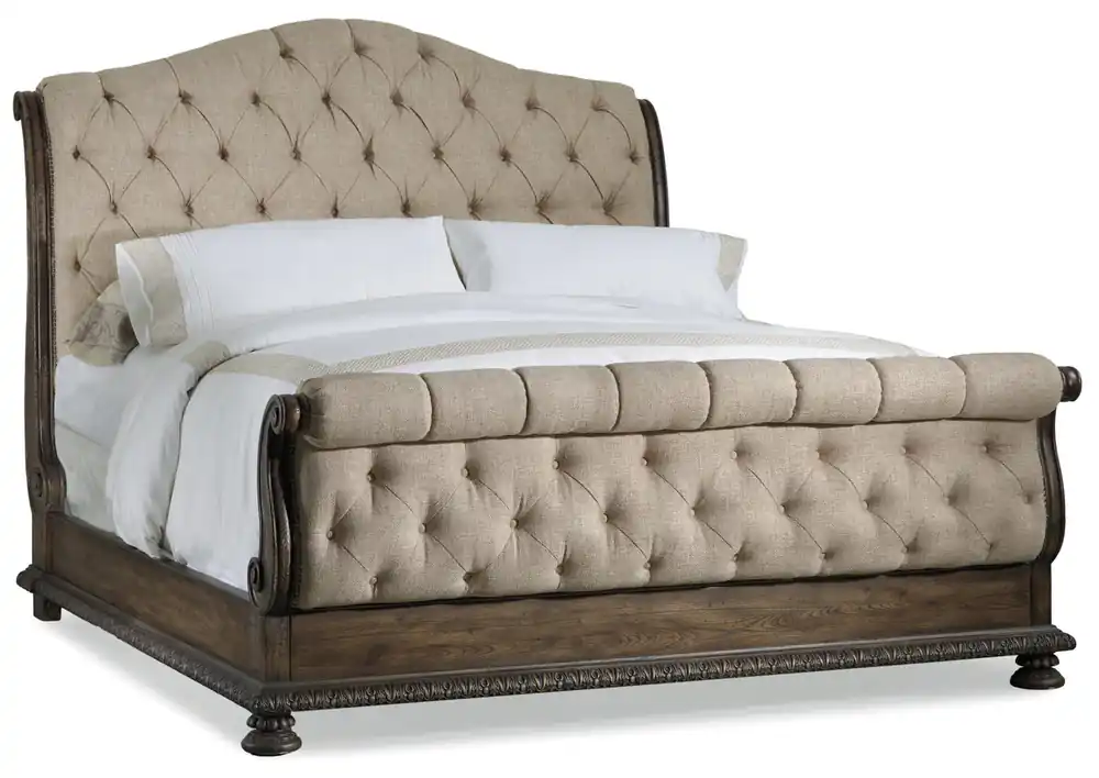 Rhapsody King Tufted Bed | Hooker Furniture - 5070-90566 Weekend Sale