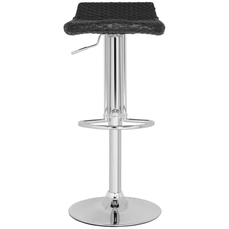 Safavieh Juji Swivel Bar Stool - Black Handmade