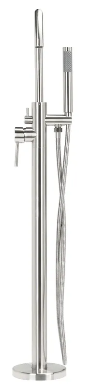 Save Now Safavieh Capri Single Handle Below Ground Floor Mount Nickel Shower System - Brushed Nickel